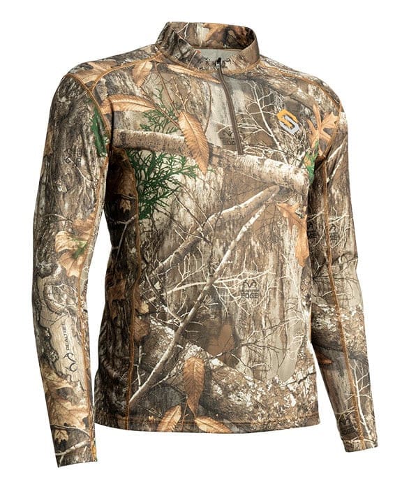 Featherweight 1/4 Zip Tee | Scentlok