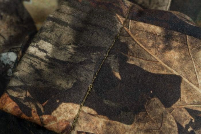 Brushed tricot outer shell