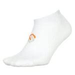 Ultralight No Show Sock - White left facing