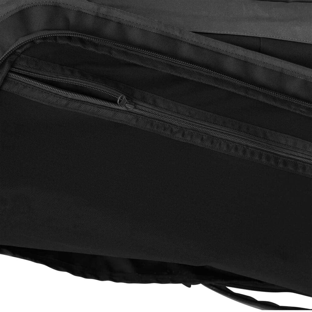  Four main zip-closure pockets with interior pockets