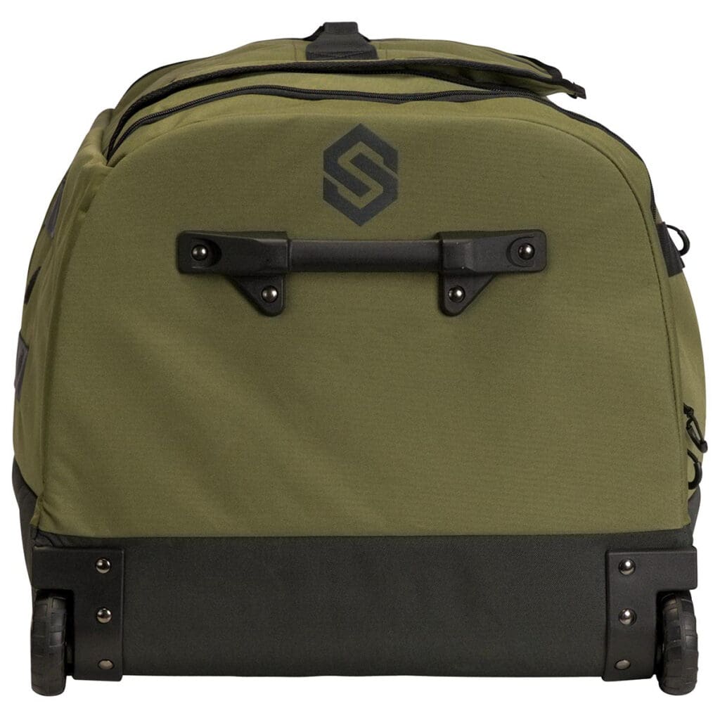 Reinforced grab straps on the ends & top of the bag 