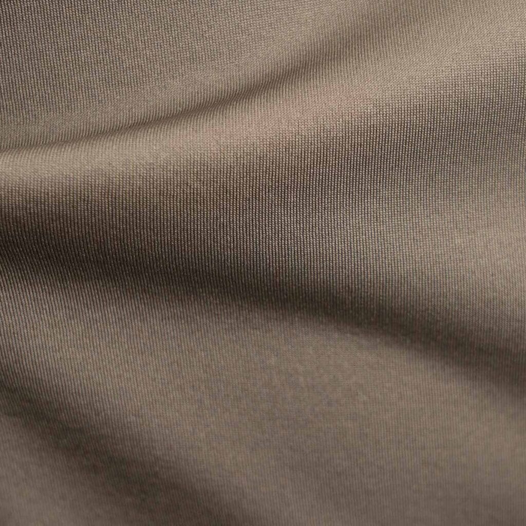 Smooth polyester outer fabric