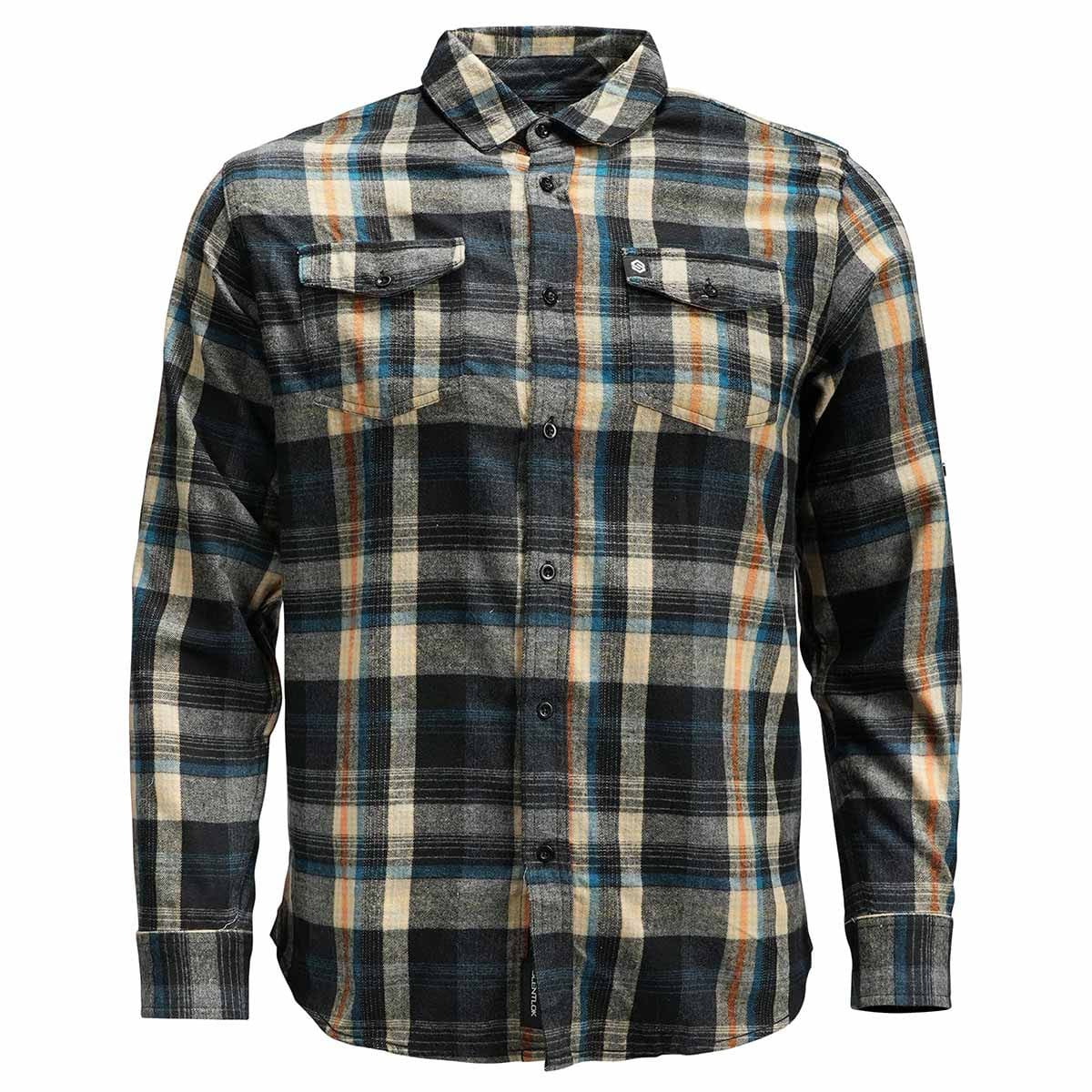 ScentLok Campfire Flannel Shirt front facing