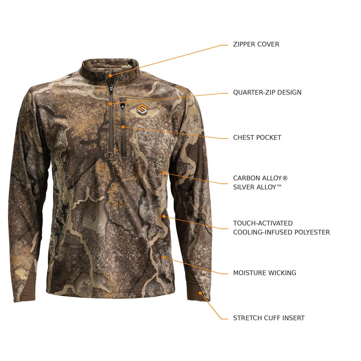 Savanna Fuse 1/4 Zip | Scentlok Technologies