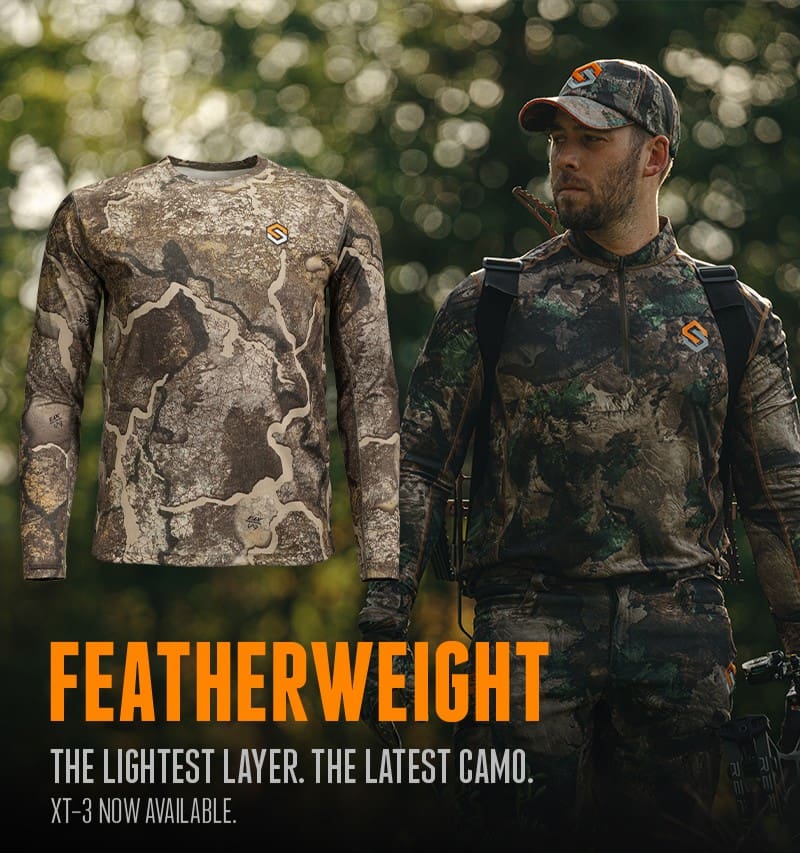 The Lightest Layer. The Latest Camo. 